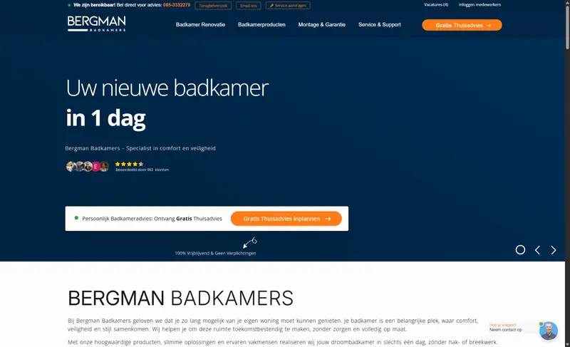 Bergman Badkamers